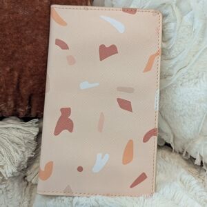 Kirsten Lubinski Glass Ladder & Co. Cream Leather Snap Wallet/Passport Holder